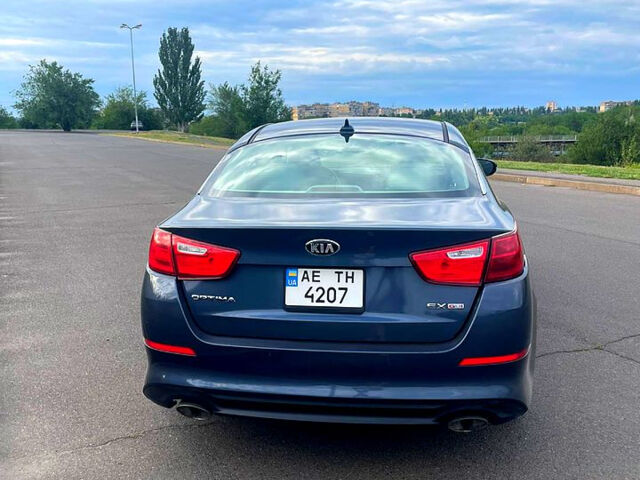 Синий Киа Оптима, объемом двигателя 2.4 л и пробегом 135 тыс. км за 9000 $, фото 1 на Automoto.ua