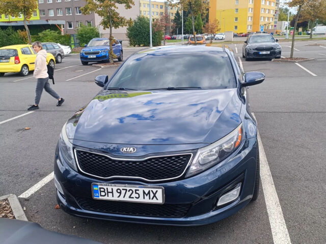 Синий Киа Оптима, объемом двигателя 2.4 л и пробегом 162 тыс. км за 8000 $, фото 2 на Automoto.ua