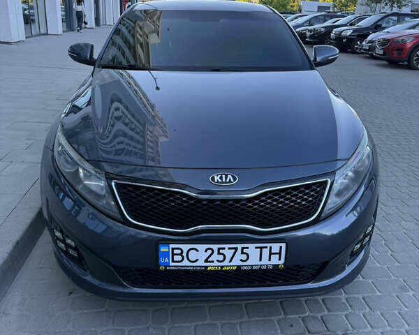 Синій Кіа Оптіма, об'ємом двигуна 2.36 л та пробігом 155 тис. км за 10700 $, фото 1 на Automoto.ua
