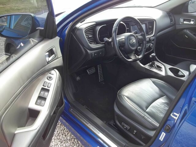 Синій Кіа Оптіма, об'ємом двигуна 2 л та пробігом 88 тис. км за 4500 $, фото 4 на Automoto.ua