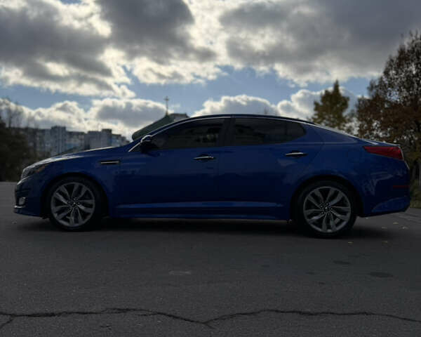 Кіа Оптіма 2014 у Києві на Automoto.ua Синій Кіа Оптіма, об'ємом двигуна 2.4 л та пробігом 123 тис. км за 10900 $, фото 7 на Automoto.ua