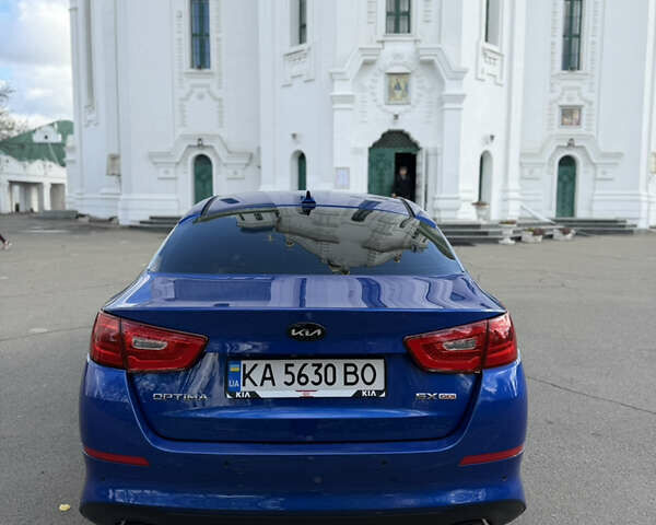 Кіа Оптіма 2014 у Києві на Automoto.ua Синій Кіа Оптіма, об'ємом двигуна 2.4 л та пробігом 123 тис. км за 10900 $, фото 9 на Automoto.ua
