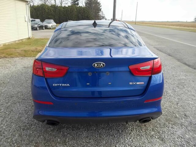 Синій Кіа Оптіма, об'ємом двигуна 2 л та пробігом 88 тис. км за 4500 $, фото 2 на Automoto.ua