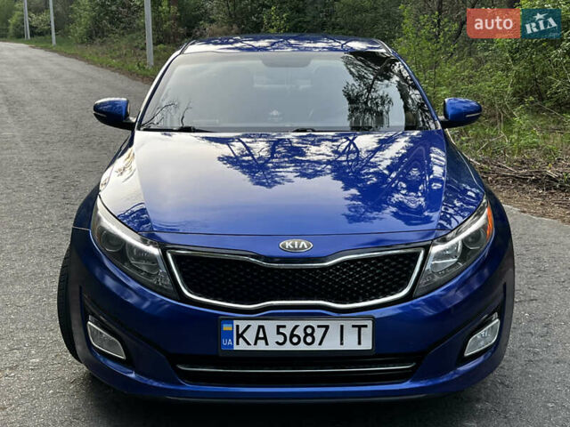 Синий Киа Оптима, объемом двигателя 2.36 л и пробегом 236 тыс. км за 10600 $, фото 3 на Automoto.ua