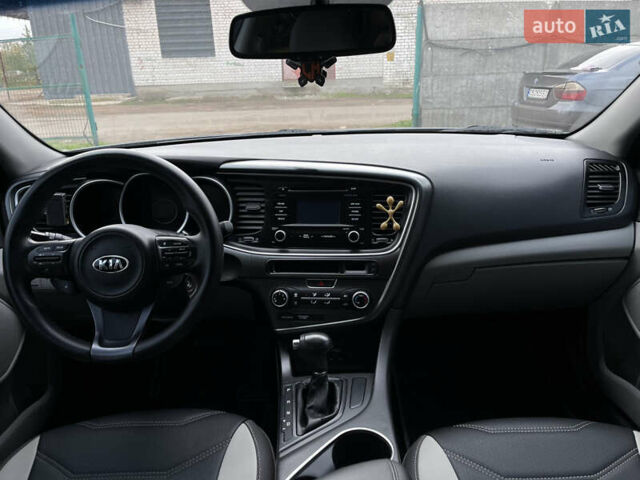 Киа Оптима 2015 в Чернигове на Automoto.ua Синий Киа Оптима, объемом двигателя 2.36 л и пробегом 209 тыс. км за 8750 $, фото 8 на Automoto.ua