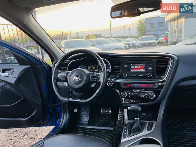 Синий Киа Оптима, объемом двигателя 2 л и пробегом 202 тыс. км за 11500 $, фото 18 на Automoto.ua