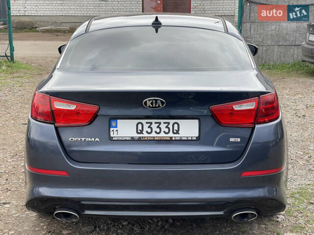 Киа Оптима 2015 в Чернигове на Automoto.ua Синий Киа Оптима, объемом двигателя 2.36 л и пробегом 209 тыс. км за 8750 $, фото 4 на Automoto.ua