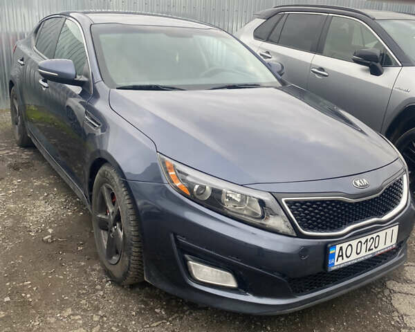 Синий Киа Оптима, объемом двигателя 2.4 л и пробегом 273 тыс. км за 6900 $, фото 1 на Automoto.ua