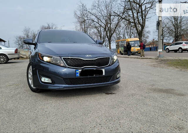 Синий Киа Оптима, объемом двигателя 2.4 л и пробегом 166 тыс. км за 9300 $, фото 1 на Automoto.ua