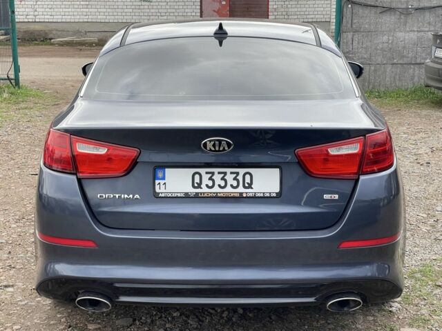 Киа Оптима 2015 в Чернигове на Automoto.ua Синий Киа Оптима, объемом двигателя 2.4 л и пробегом 209 тыс. км за 8750 $, фото 4 на Automoto.ua