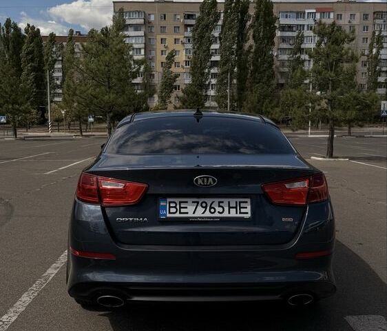 Киа Оптима 2015 в Николаеве на Automoto.ua Синий Киа Оптима, объемом двигателя 2.4 л и пробегом 123 тыс. км за 11000 $, фото 6 на Automoto.ua