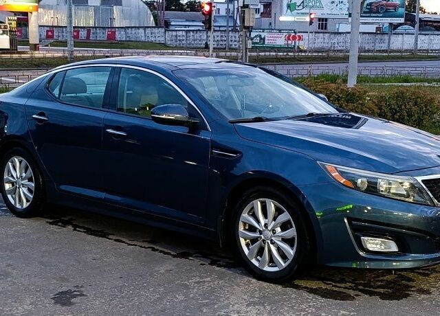 Синій Кіа Оптіма, об'ємом двигуна 2.4 л та пробігом 186 тис. км за 9192 $, фото 1 на Automoto.ua
