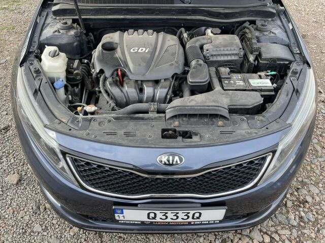 Киа Оптима 2015 в Чернигове на Automoto.ua Синий Киа Оптима, объемом двигателя 2.4 л и пробегом 209 тыс. км за 8750 $, фото 6 на Automoto.ua