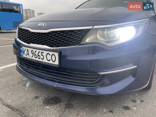 Синий Киа Оптима, объемом двигателя 2.4 л и пробегом 148 тыс. км за 11500 $, фото 15 на Automoto.ua