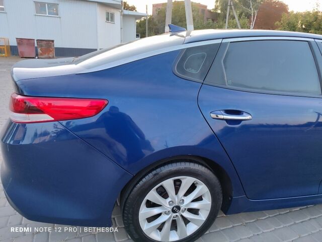 Синий Киа Оптима, объемом двигателя 2.4 л и пробегом 150 тыс. км за 9600 $, фото 10 на Automoto.ua