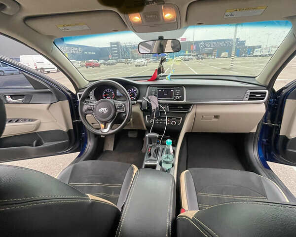Синий Киа Оптима, объемом двигателя 2.4 л и пробегом 148 тыс. км за 11500 $, фото 13 на Automoto.ua