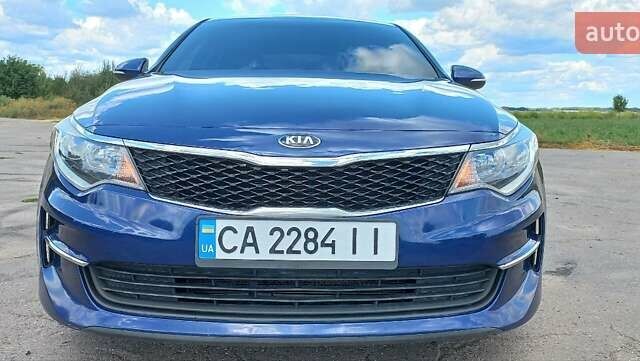 Синий Киа Оптима, объемом двигателя 2.4 л и пробегом 144 тыс. км за 14000 $, фото 16 на Automoto.ua