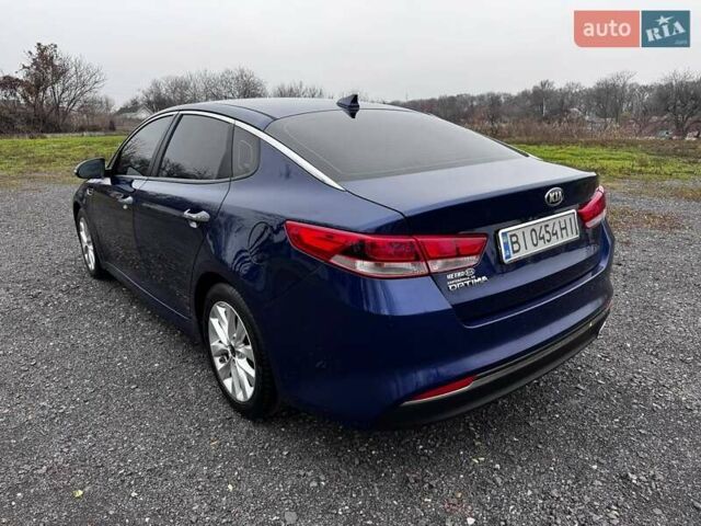 Синий Киа Оптима, объемом двигателя 2.36 л и пробегом 150 тыс. км за 9500 $, фото 4 на Automoto.ua