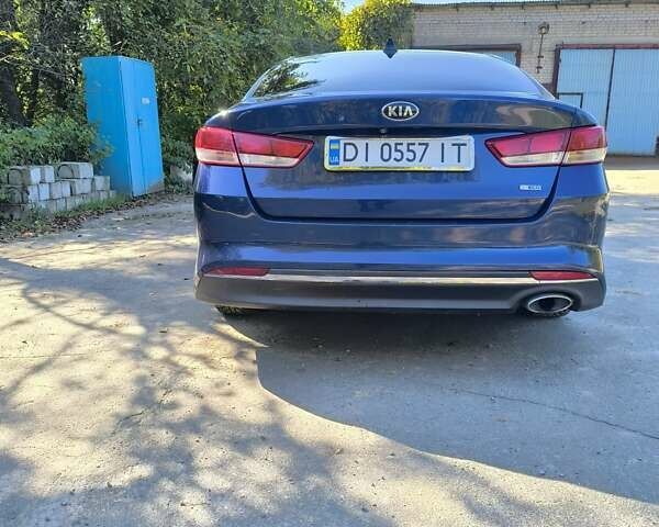 Синий Киа Оптима, объемом двигателя 1.6 л и пробегом 134 тыс. км за 9500 $, фото 11 на Automoto.ua