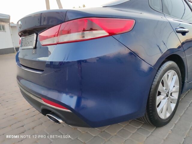 Синий Киа Оптима, объемом двигателя 2.4 л и пробегом 150 тыс. км за 9600 $, фото 12 на Automoto.ua