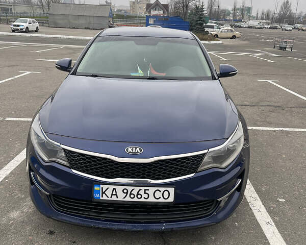 Синий Киа Оптима, объемом двигателя 2.4 л и пробегом 148 тыс. км за 11500 $, фото 1 на Automoto.ua