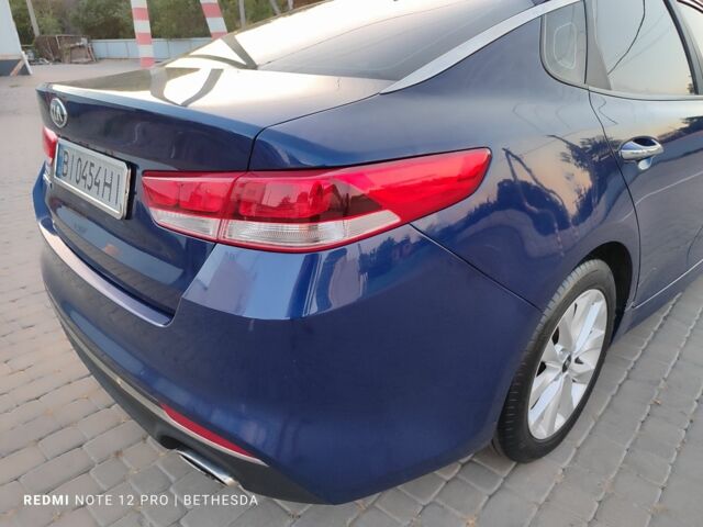 Синий Киа Оптима, объемом двигателя 2.4 л и пробегом 150 тыс. км за 9600 $, фото 11 на Automoto.ua