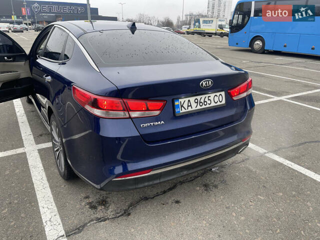 Синий Киа Оптима, объемом двигателя 2.4 л и пробегом 148 тыс. км за 11500 $, фото 19 на Automoto.ua