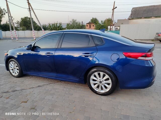 Синий Киа Оптима, объемом двигателя 2.4 л и пробегом 150 тыс. км за 9600 $, фото 4 на Automoto.ua