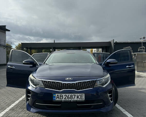 Синий Киа Оптима, объемом двигателя 2.36 л и пробегом 138 тыс. км за 11450 $, фото 12 на Automoto.ua