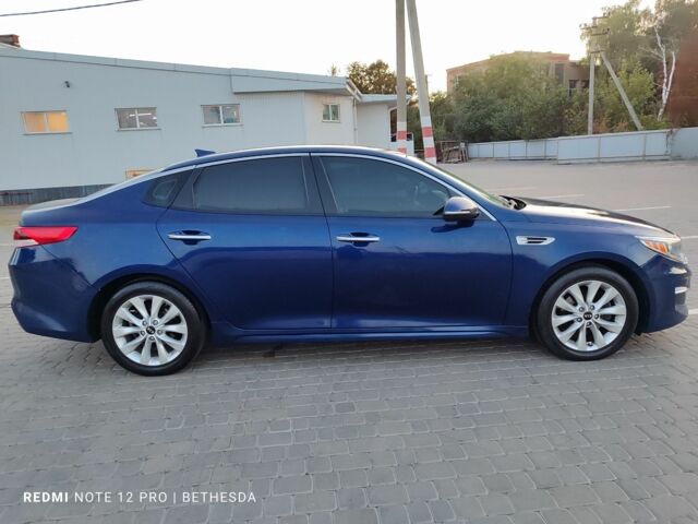 Синий Киа Оптима, объемом двигателя 2.4 л и пробегом 150 тыс. км за 9600 $, фото 2 на Automoto.ua