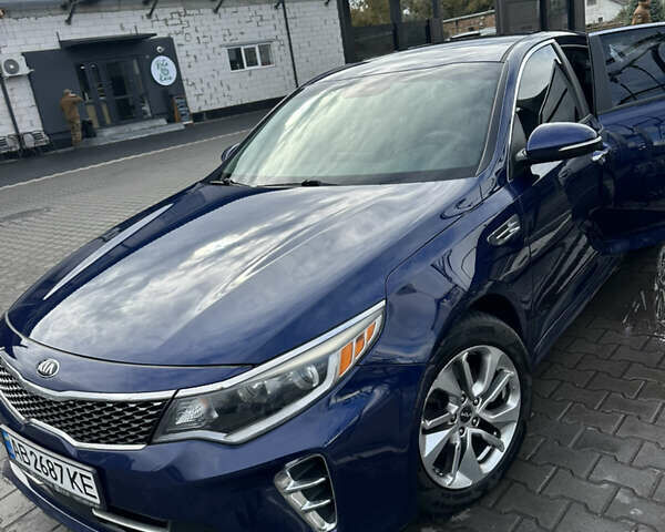 Синий Киа Оптима, объемом двигателя 2.36 л и пробегом 138 тыс. км за 11700 $, фото 7 на Automoto.ua