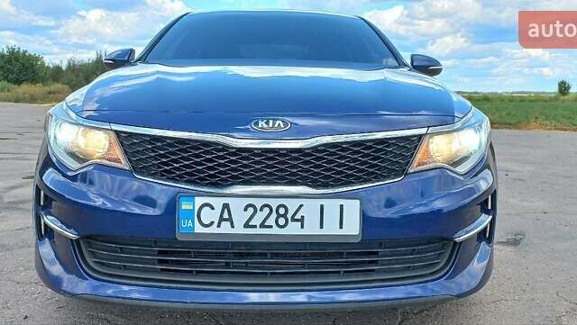 Синий Киа Оптима, объемом двигателя 2.4 л и пробегом 144 тыс. км за 14000 $, фото 18 на Automoto.ua