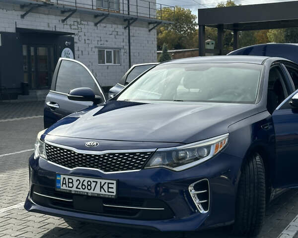 Синий Киа Оптима, объемом двигателя 2.36 л и пробегом 138 тыс. км за 11450 $, фото 17 на Automoto.ua
