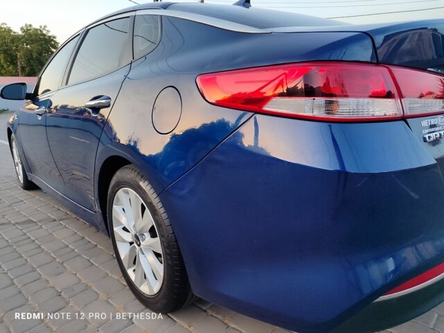 Синий Киа Оптима, объемом двигателя 2.4 л и пробегом 150 тыс. км за 9600 $, фото 15 на Automoto.ua