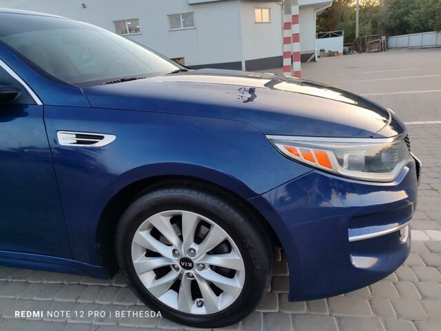 Синий Киа Оптима, объемом двигателя 2.4 л и пробегом 150 тыс. км за 9600 $, фото 7 на Automoto.ua