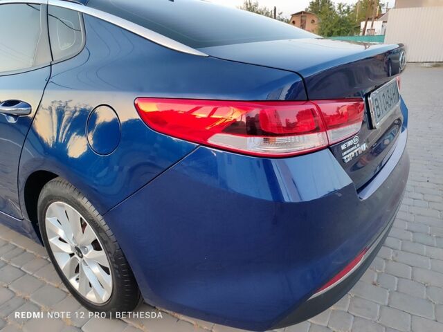 Синий Киа Оптима, объемом двигателя 2.4 л и пробегом 150 тыс. км за 9600 $, фото 13 на Automoto.ua