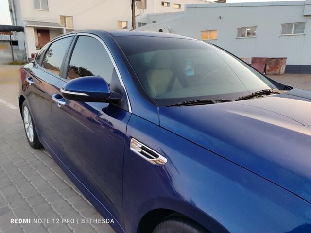 Синий Киа Оптима, объемом двигателя 2.4 л и пробегом 150 тыс. км за 9600 $, фото 9 на Automoto.ua