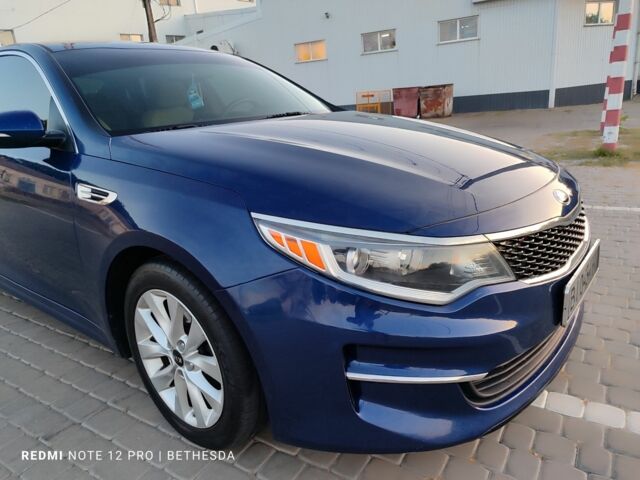 Синий Киа Оптима, объемом двигателя 2.4 л и пробегом 150 тыс. км за 9600 $, фото 6 на Automoto.ua