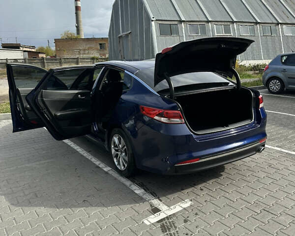 Синий Киа Оптима, объемом двигателя 2.36 л и пробегом 138 тыс. км за 11450 $, фото 11 на Automoto.ua