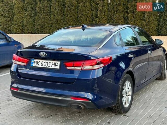 Синий Киа Оптима, объемом двигателя 2.4 л и пробегом 106 тыс. км за 9500 $, фото 6 на Automoto.ua