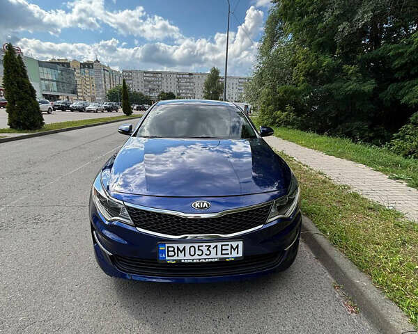Синий Киа Оптима, объемом двигателя 2.36 л и пробегом 124 тыс. км за 11200 $, фото 1 на Automoto.ua
