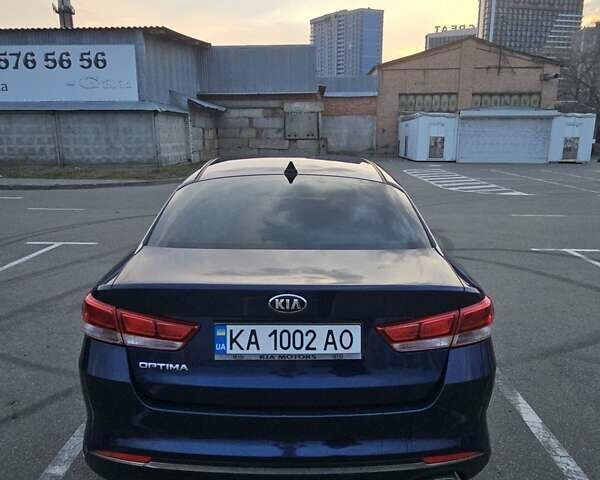 Синий Киа Оптима, объемом двигателя 2.4 л и пробегом 110 тыс. км за 11900 $, фото 5 на Automoto.ua