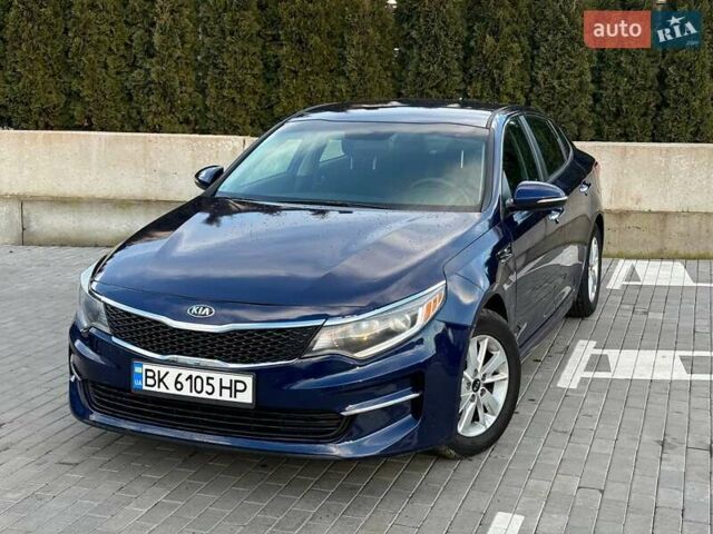 Синий Киа Оптима, объемом двигателя 2.4 л и пробегом 106 тыс. км за 9500 $, фото 1 на Automoto.ua