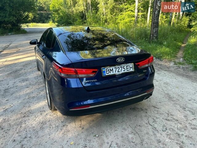 Синий Киа Оптима, объемом двигателя 2.4 л и пробегом 132 тыс. км за 12500 $, фото 3 на Automoto.ua