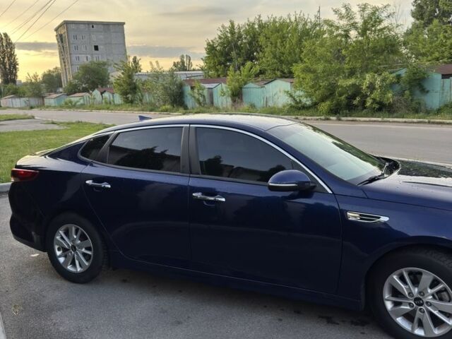 Синий Киа Оптима, объемом двигателя 2.4 л и пробегом 75 тыс. км за 10500 $, фото 3 на Automoto.ua