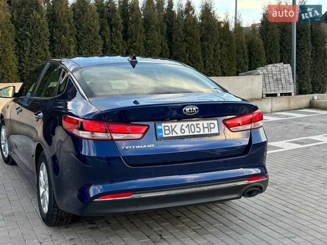 Синий Киа Оптима, объемом двигателя 2.4 л и пробегом 106 тыс. км за 9500 $, фото 5 на Automoto.ua
