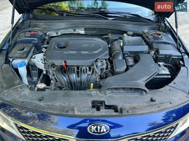 Синий Киа Оптима, объемом двигателя 2.4 л и пробегом 132 тыс. км за 12500 $, фото 14 на Automoto.ua