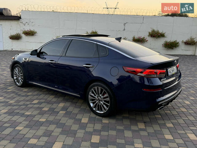 Синий Киа Оптима, объемом двигателя 2 л и пробегом 80 тыс. км за 17500 $, фото 4 на Automoto.ua