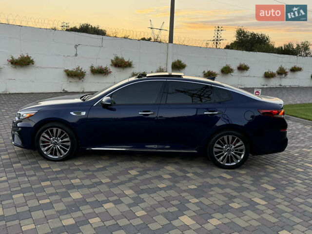 Синий Киа Оптима, объемом двигателя 2 л и пробегом 80 тыс. км за 17500 $, фото 3 на Automoto.ua