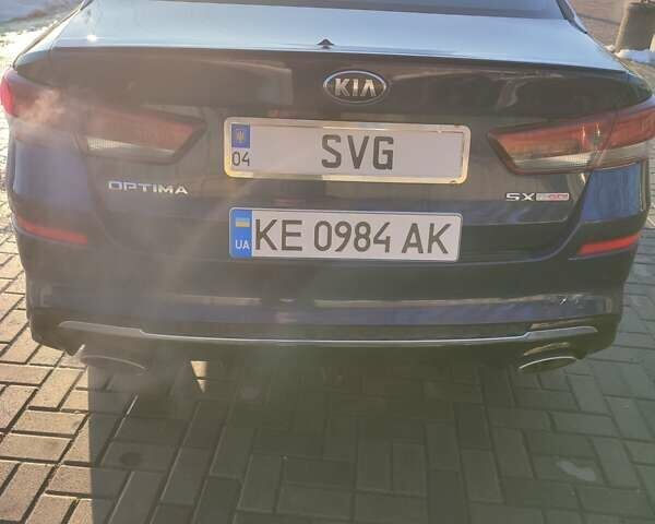 Синий Киа Оптима, объемом двигателя 2 л и пробегом 65 тыс. км за 17100 $, фото 4 на Automoto.ua